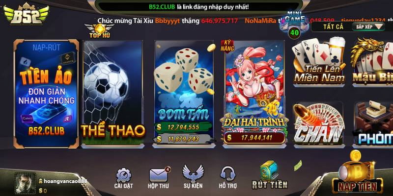 Giấc mơ World Cup Tại sao nên chọn Giấc mơ World Cup tại B52club?